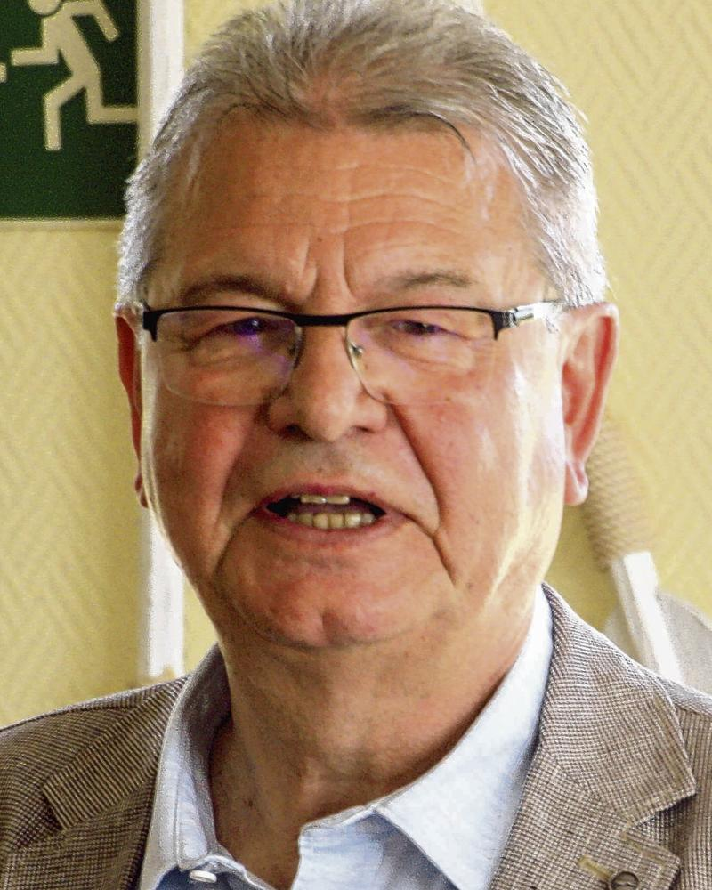 Hans-Dieter Salow ist der Vorsitzende des SV Einheit Ueckermünde. Foto: Dennis Bacher