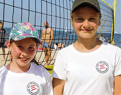 Alina Justus und Frederike Sichau gewinnen das Kidsturnier in der Altersklasse U12