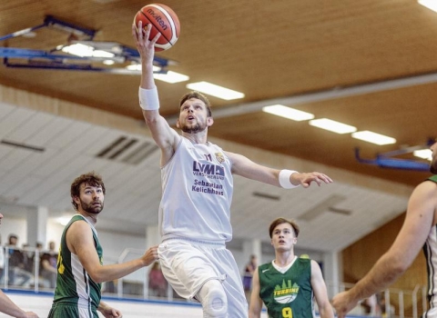 Ungeschlagen überwintern? „Das hätte ich im Sommer sofort unterschrieben!“, sagt Daniel Havlitschek, Spieler und Verantwortlicher der Ueckermünder „BallRox“. Foto: Andy Buenning