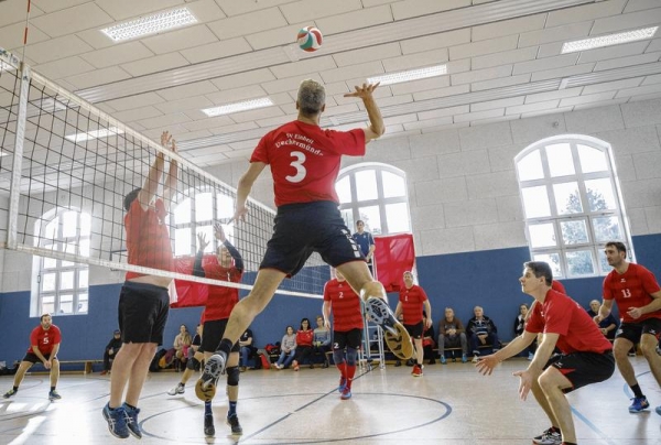 Die Volleyballer des SV Einheit Ueckermünde spielen in der Landesliga um eine Platzierung unter den Top fünf mit. Zum Auftakt wartet ein Heimspieltag. Foto: Andy Buenning