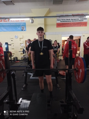 David Raseck ist Landesmeister in der Jugend bis 84 kg