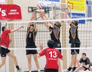 Derbyzeit bei den Volleyballern