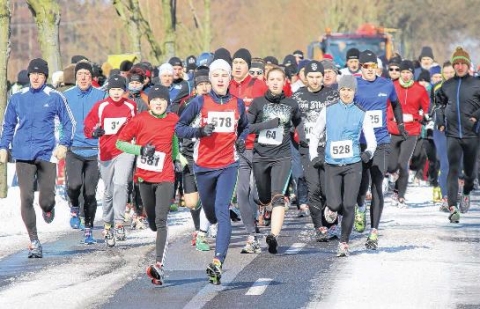 Lauflust statt Winterfrust: 229 Sportler starten am Haff