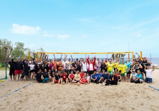 Erfolgreicher 2. Uecker-Randow-Firmenbeachcup am Bellini Beach