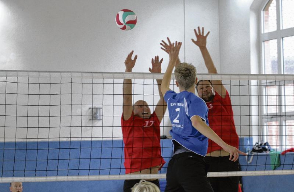 Volleyballer sind im Pokal-Einsatz