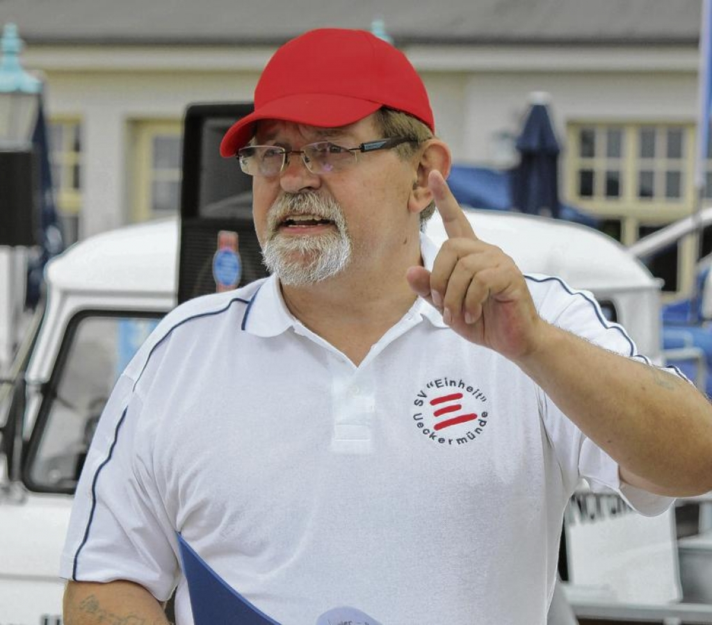 Gerhard Bastke, Volleyball-Abteilungsleiter des SV Einheit Ueckermünde Foto: NK-Archiv