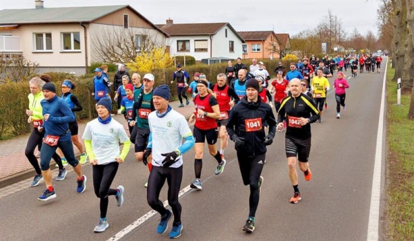 Ein Highlight in diesem Jahr war im Rahmen der Uecker-Randow-Laufcupserie der 39. Haff-Marathon in Ueckermünde. In 2025 steht ein Jubiläum an. Fotos: Andy Bünning