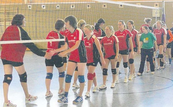Einheit-Volleyballerinnen sind im Landespokal dabei