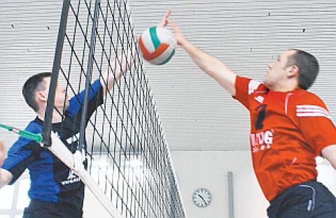 Einheit-Volleyballer nehmen ihr Aufstiegsrecht wahr