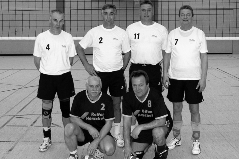 Einheits Zweite Volleyballkreismeister