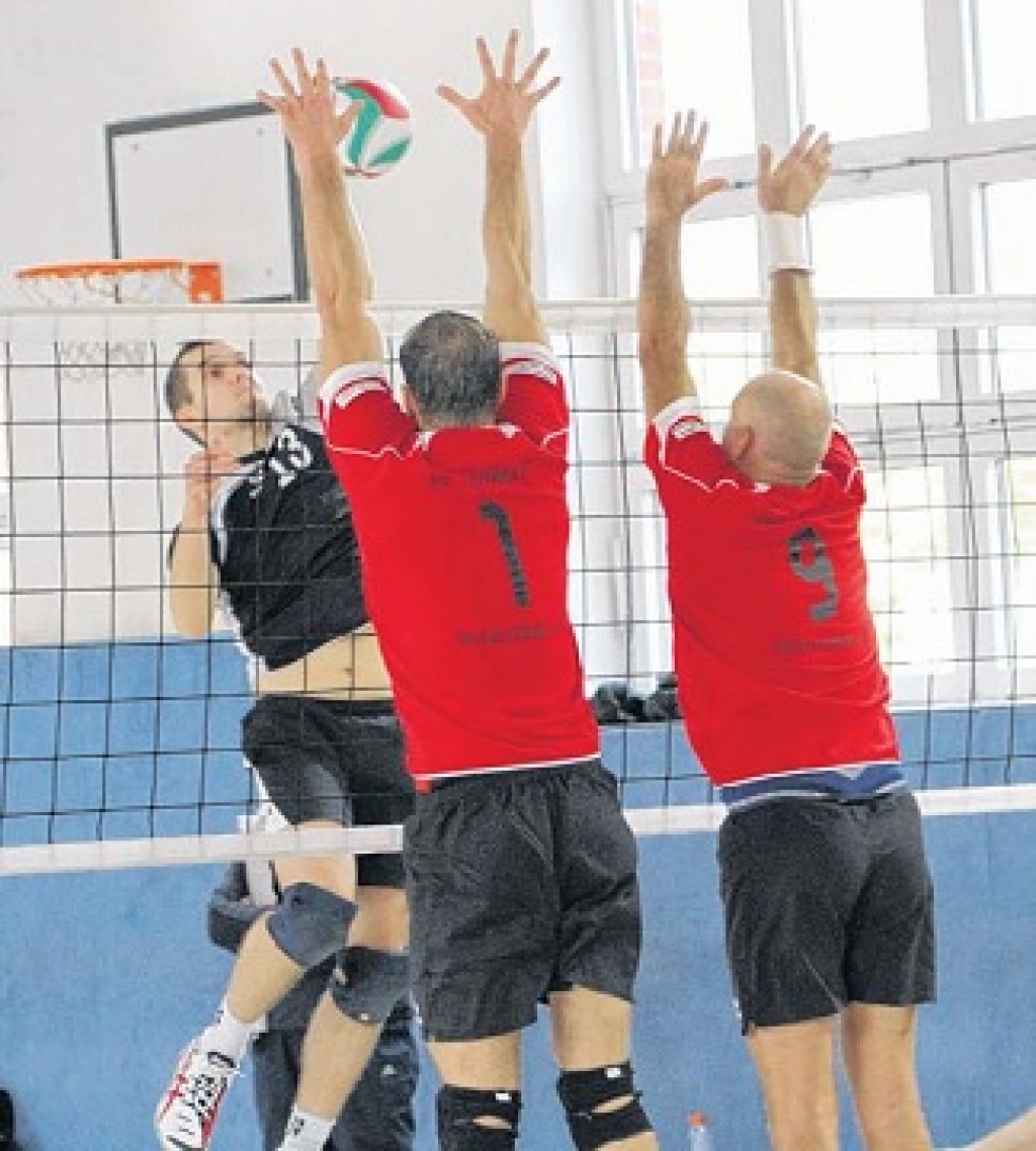 Haff-Volleyballer stürzen ab