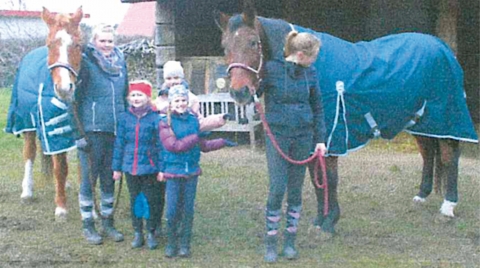 Mitglieder der Abteilung Reiten