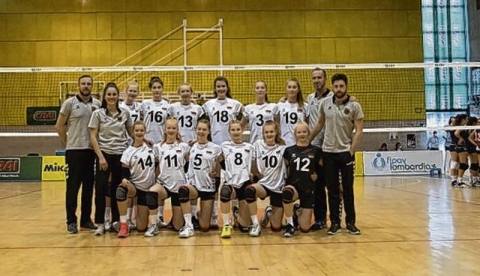 Die deutsche U16-Nationalmannschaft der Volleyballerinnen kommt nach Torgelow. Foto: Enrico Caprio