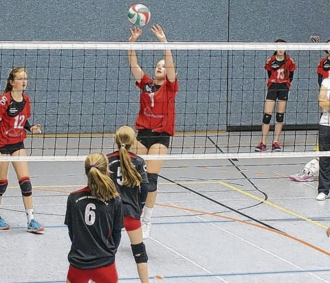 Versöhnlicher Abschluss für Volleyballerinnen