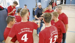 Auch in Vorpommern-Greifswald können in diesem Jahr keine Erwachsenen-Spiele mehr auf Landesebene stattfinden. Die Landesliga-Männer des SV Einheit Ueckermünde hätten am Wochenende an der Müritz gespielt. Daraus wird nun nichts. Foto: Andy Buenning