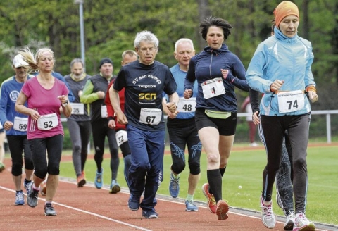 68 Sportler beteiligten sich am Bahnlauf