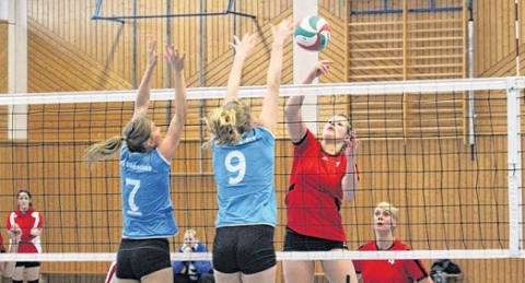 Volleyballerinnen gewinnen glanzlos gegen Studentinnen