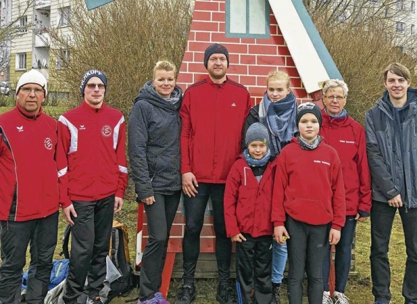 Leichtathleten schwitzen in Westmecklenburg