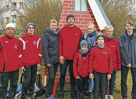 Leichtathleten schwitzen in Westmecklenburg