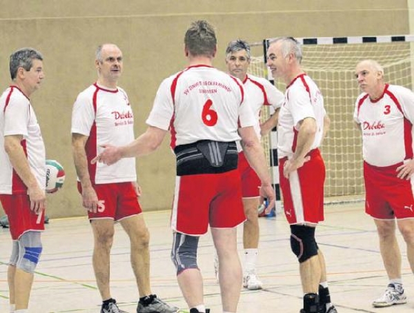 Volleyball- Oldies spielen um Nordtitel